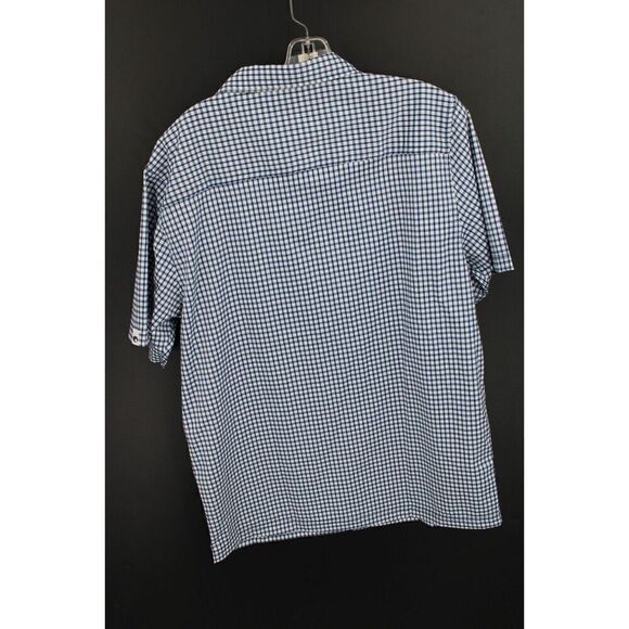 Costa hybrid tech button down plaid large - Picture 5 of 7